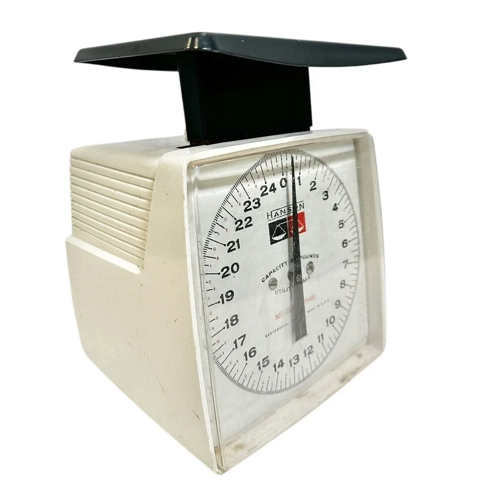 Vintage‎ Hanson 25 Pound Utility Scale Farmhouse Hippie Boho Mid-Century